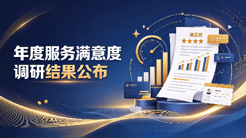 年度服务满意度调研结果公布